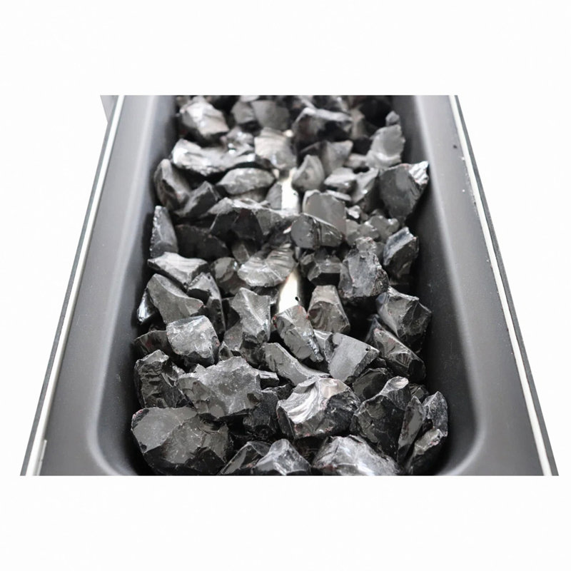 43" Metal Rectangular Fire Pit – Outdoor Patio Heating Table