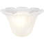 Abat-jour en verre 4,66 po H