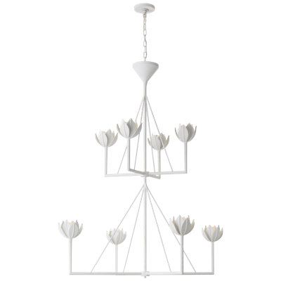 Julie Neill Alberto Medium Two Tier Chandelier