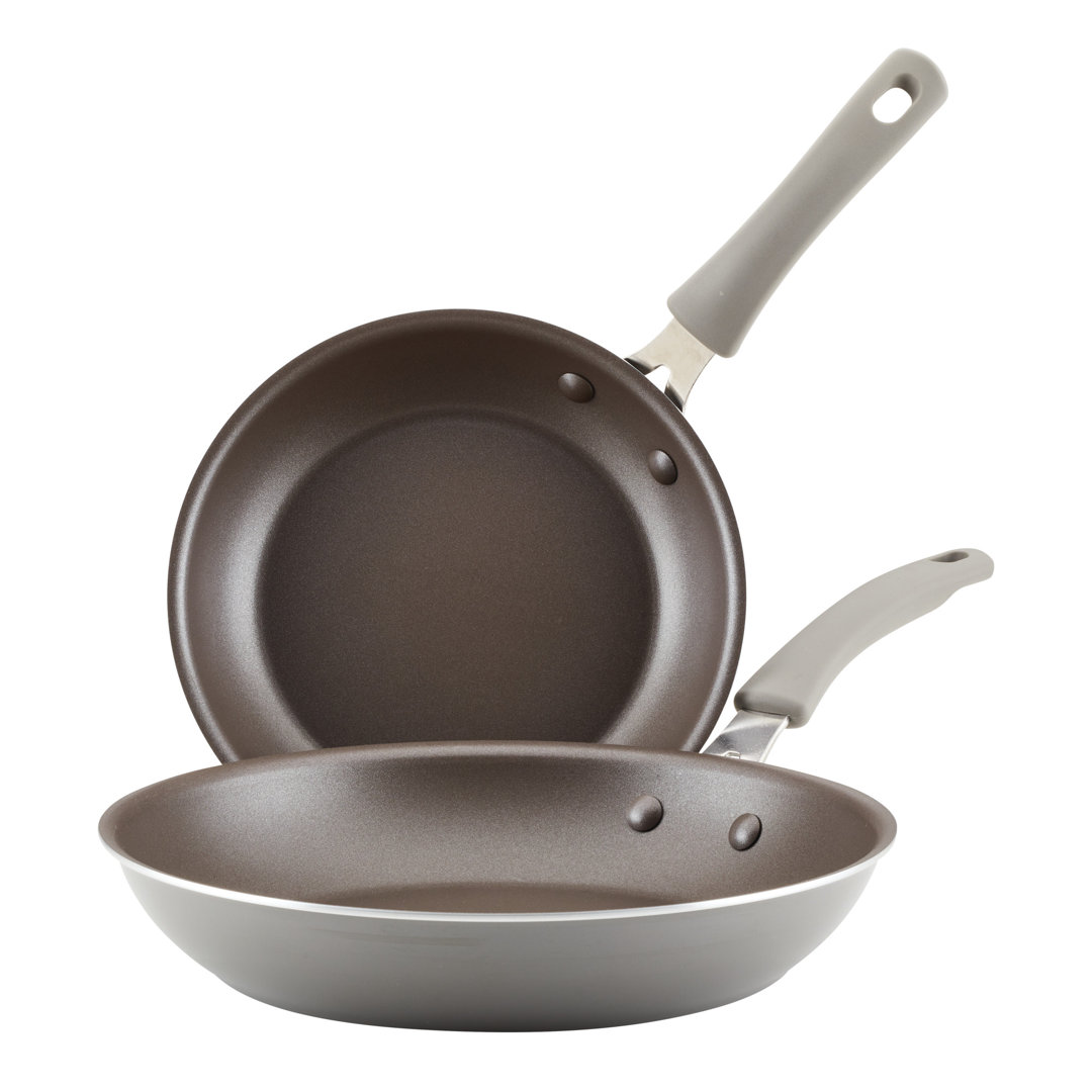 Rachael Ray Cook + Create Nonstick Frying Pans / Skillet Set, 9.5 Inch and 11.75 Inch Rachael Ray 