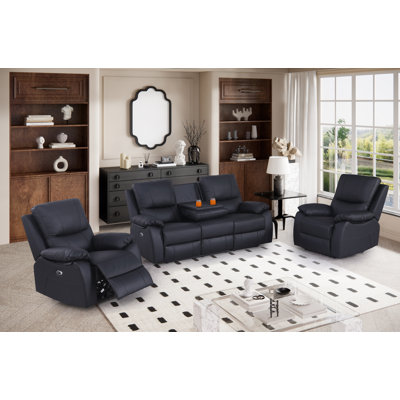 Ryo 3 - Piece Living Room Set