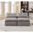 Modular Sofa,No Armrests,At Will Diy, Chenille Fabric,Neck Pillow-Back Lounge Sofa Chair-1372422844
