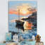 «Lake Fishers Boat Twilight II» - art mural bateau côtier-908380166-1003541743