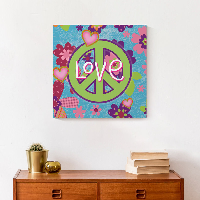 Art sur toile, H 16 po x l 16 po x P 1,25 po