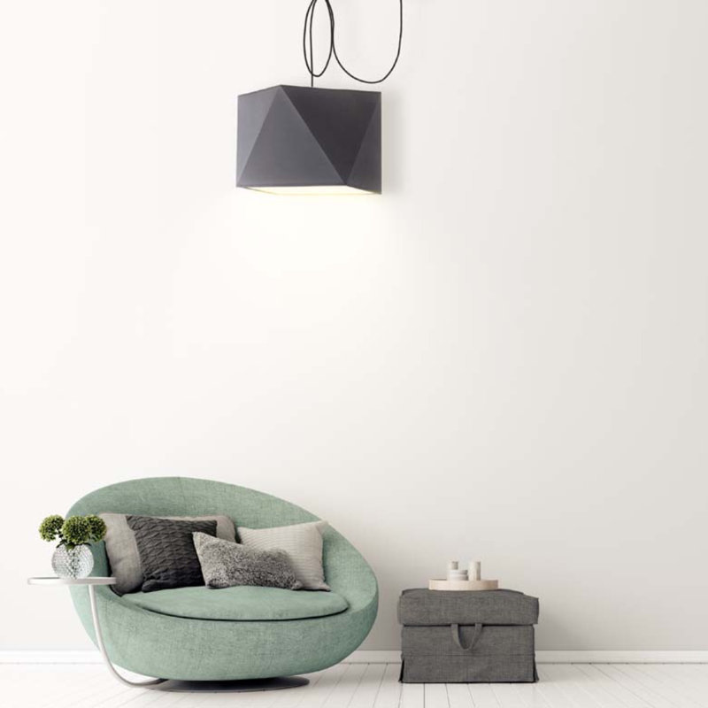 Byun 1 - Light Cluster Pendant, White, Black