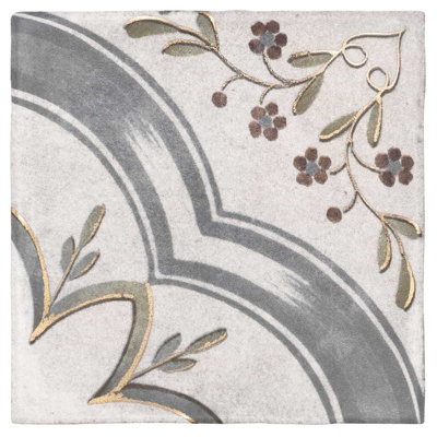 Paula Purroy Antoni 5.11 In. X 5.11 In. Matte Ceramic Wall Tile (6.02 Sq. Ft. / Case)