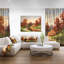 «The River Landscape», reproduction sur toile tendue-33252008-25538767