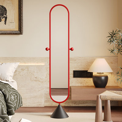 Miroir pleine grandeur de luxe en fer