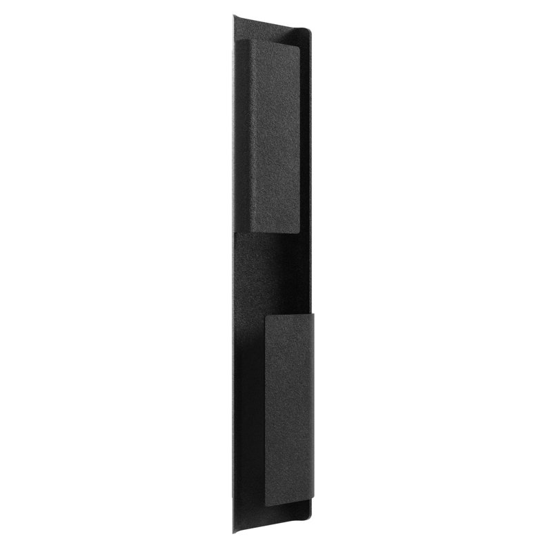 Avenue Outdoor Black Wall Sconce, 36" H x 6" W x 3" D