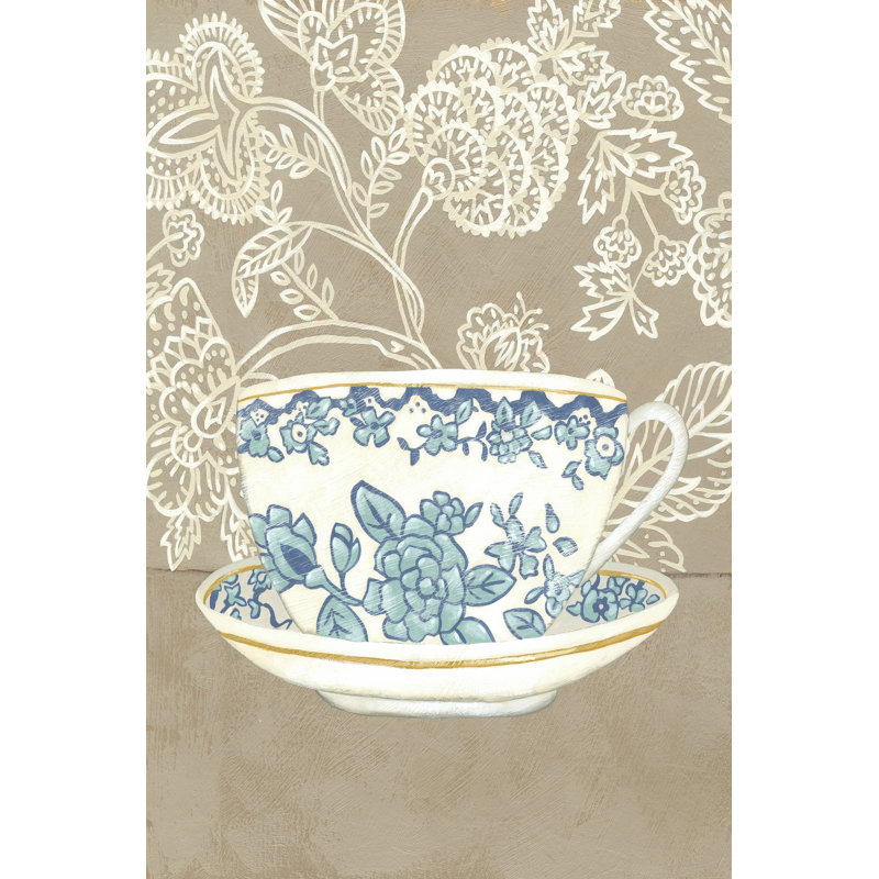 High Tea I by Chariklia Zarris - Wrapped Canvas Painting, 91cm H x 61cm W x 3.8cm D