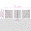 40cm H x 2500cm W Steel Border Fencing