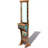Wood Flat Floor Mirror