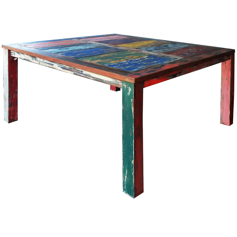 Boylon Square Solid Wood Dining Table