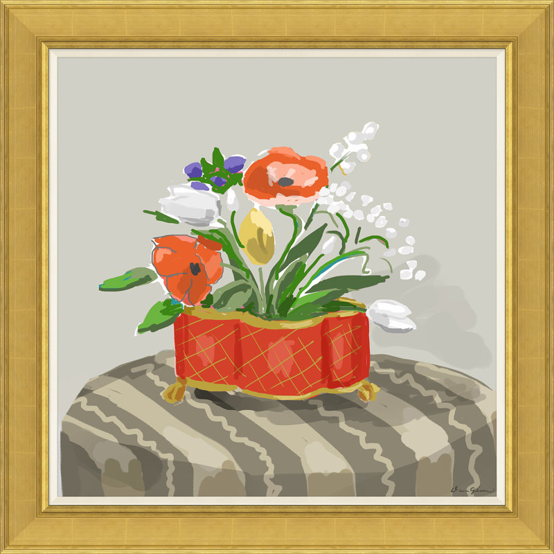Flower Caddy Print by Dana Gibson