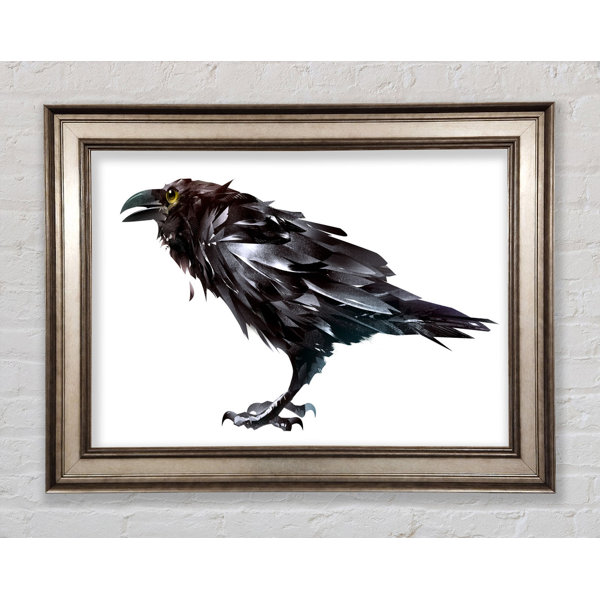 Crow Frame Bright Star The Black Crow - Single Picture Frame Print | Wayfair.co.uk