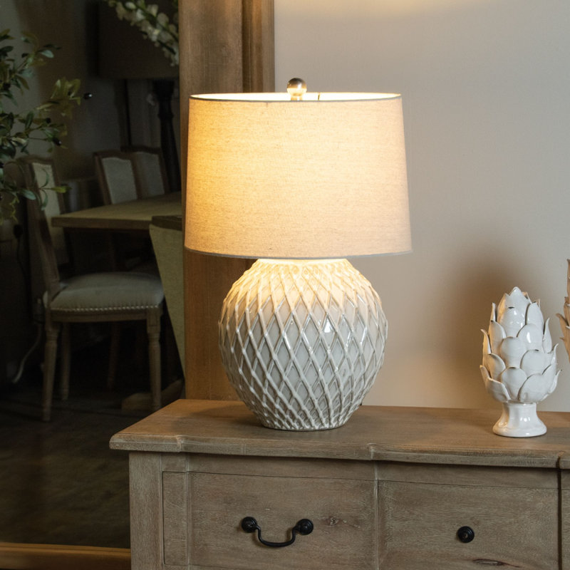 Table Lamp Adjustable Ceramic USB Table Lamp Lamp