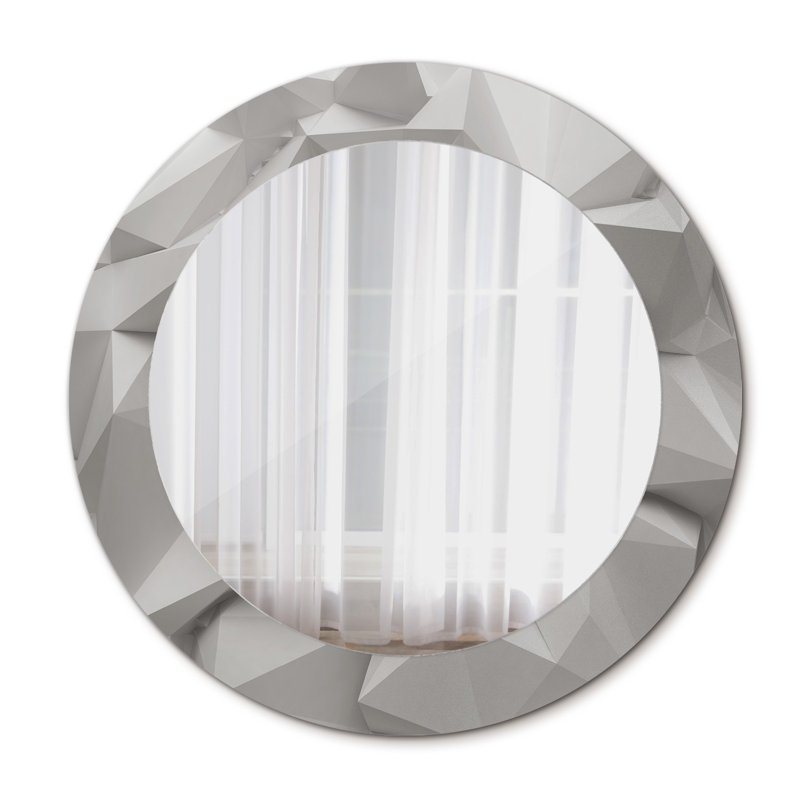 Huldar Glass Flat Wall Mirror