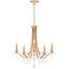Vesca 5 Light 29in x 27in Chandelier in Heirloom Gold with Clear Radiance Crystals-1548159235-1548159237-1548159288