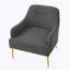 Chaise d'appoint moderne avec fauteuil rembourré-129859713