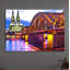 Wonderful Hohenzollern Bridge At Night by No - Wrapped Canvas Print-49671767-49671765