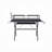 Capsicum 2-Shelf Gaming Desk in Black