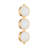 Ansonia 3 Light Wall Sconce