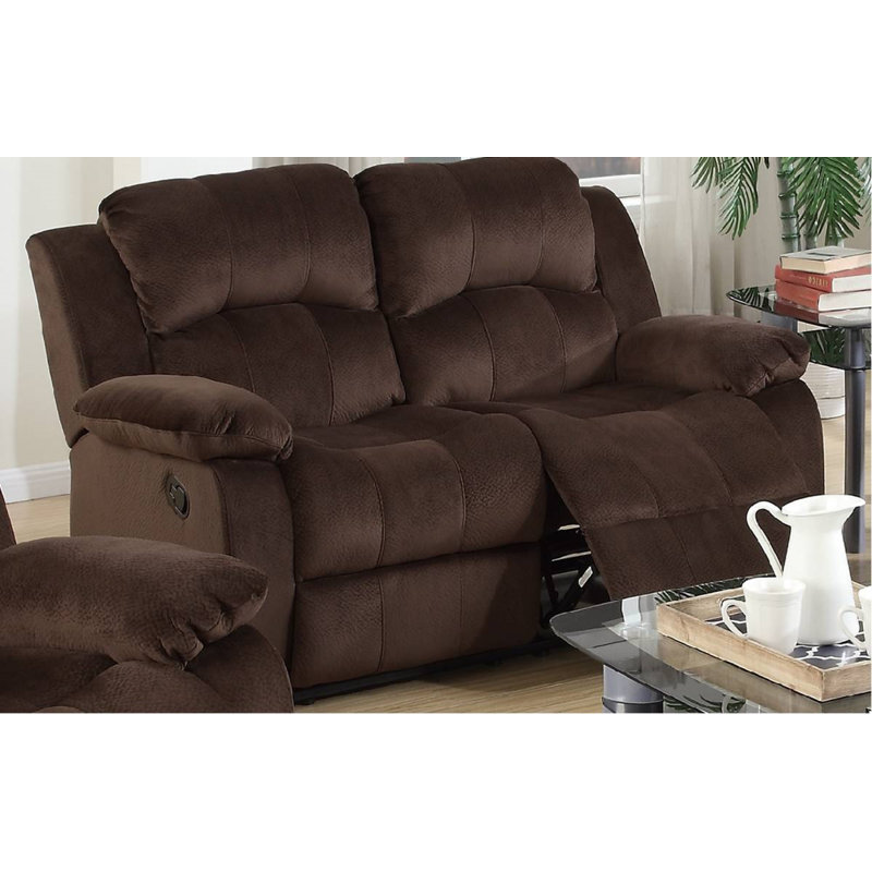 Drumack RECLINING LOVESEAT, Choco