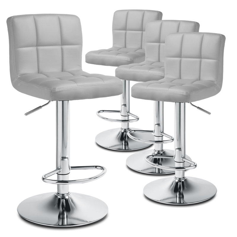 Tabouret de bar Martel, Noir, 4