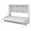 Lit armoire avec canapé escamotable Murphy, tablettes de rangement et lumière DEL Murphy-578768979