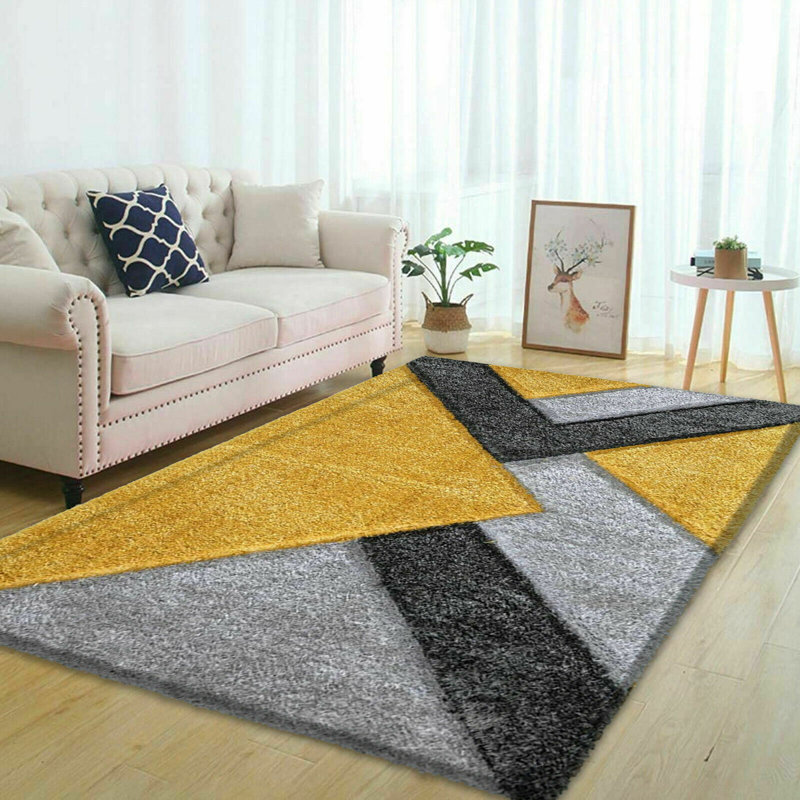Geometric Area Rug, Rectangle 80 x 150cm