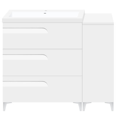 Meuble-lavabo simple l 42 po x P 18 po x H 36 po