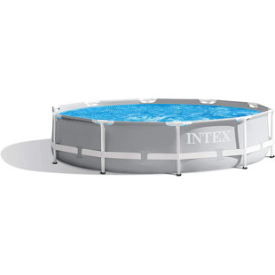 Steel Hard Sided Pool 76cm H x 305cm W x 305cm L