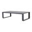 Double avec table basse rectangulaire assortie Yb15052, coussins beiges, aluminium, article de salon, décoration
