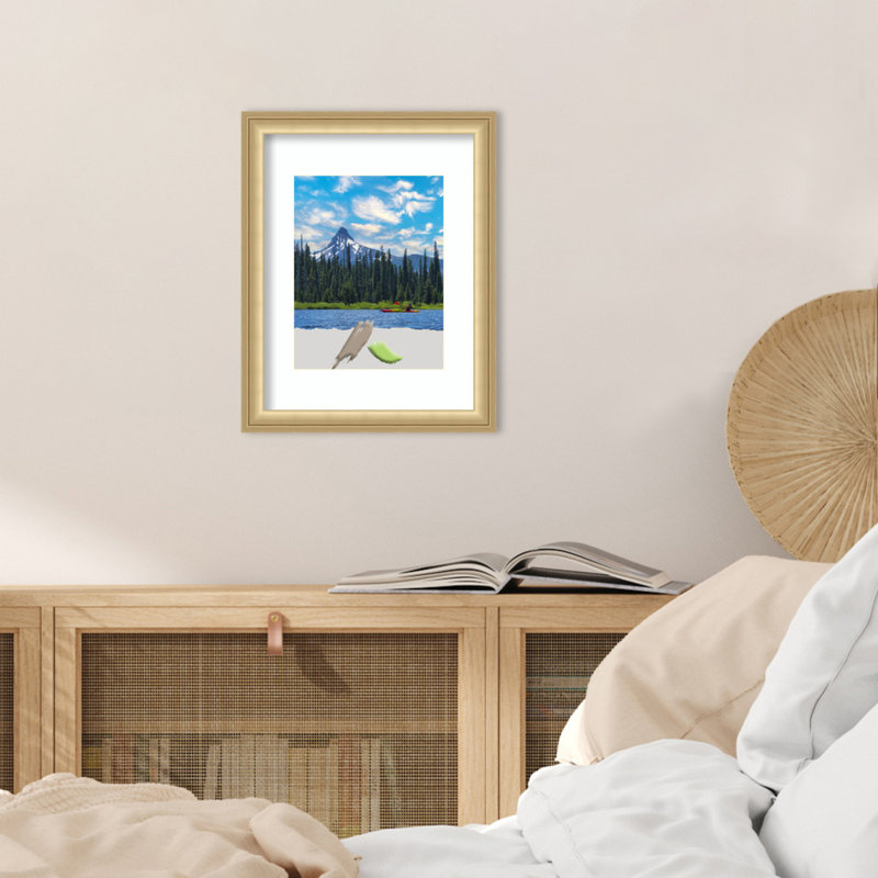 Cadre photo Ashanique, Or, 11 po x 14 po