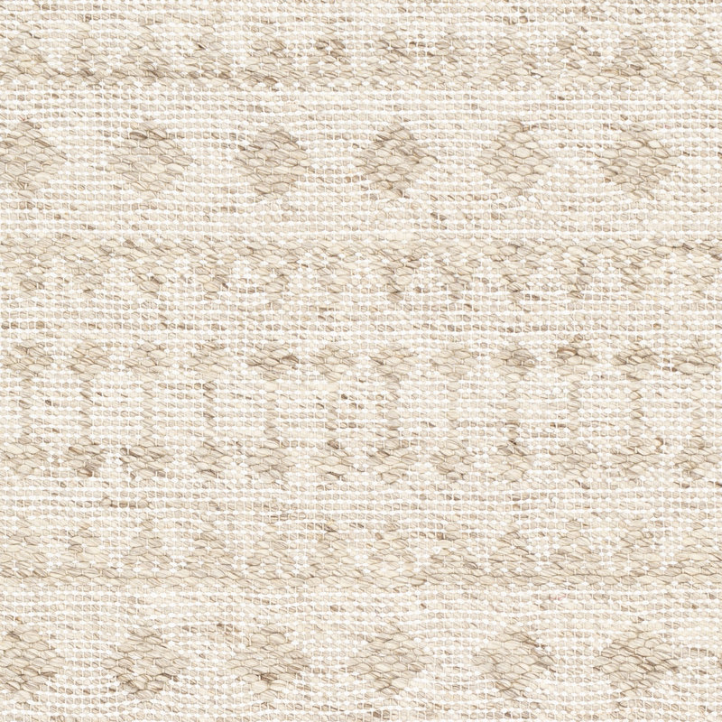 Tapis crème / gris / beige tissé à la main Annaliyah, Rectangle 8 pi x 10 pi