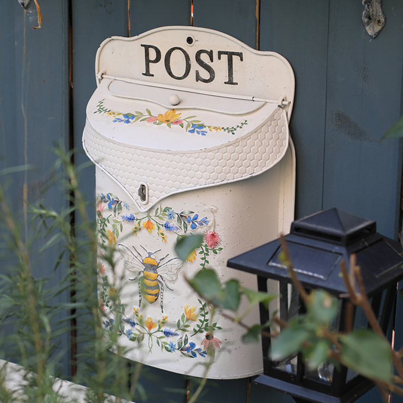 Daughtrey Metal Wall Mounted Letter Box