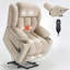 Fauteuil inclinable électrique Chenille avec massage par vibration 8 points et chauffage lombaire-159577306