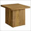 Table de bout carrée Exeter Mango avec placage écologique et fabrication durable pour un décor rustique moderne-1486010838