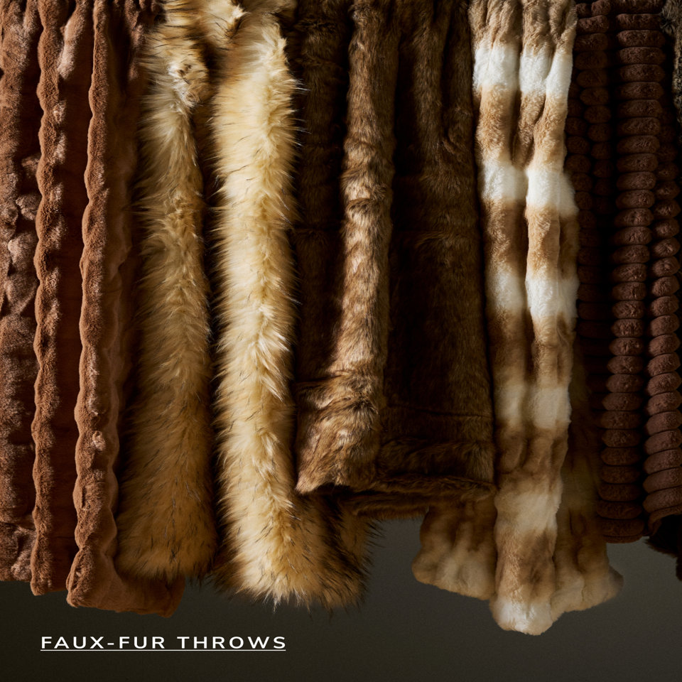 Faux-Fur Throws