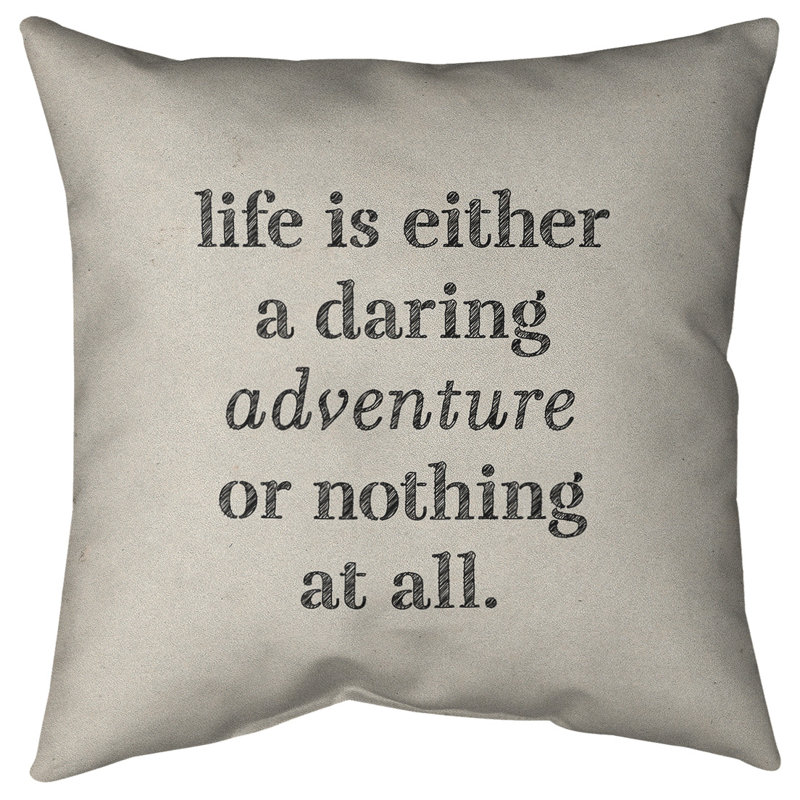 Coussin de sol, 36 po x 36 po, Blanc / Noir