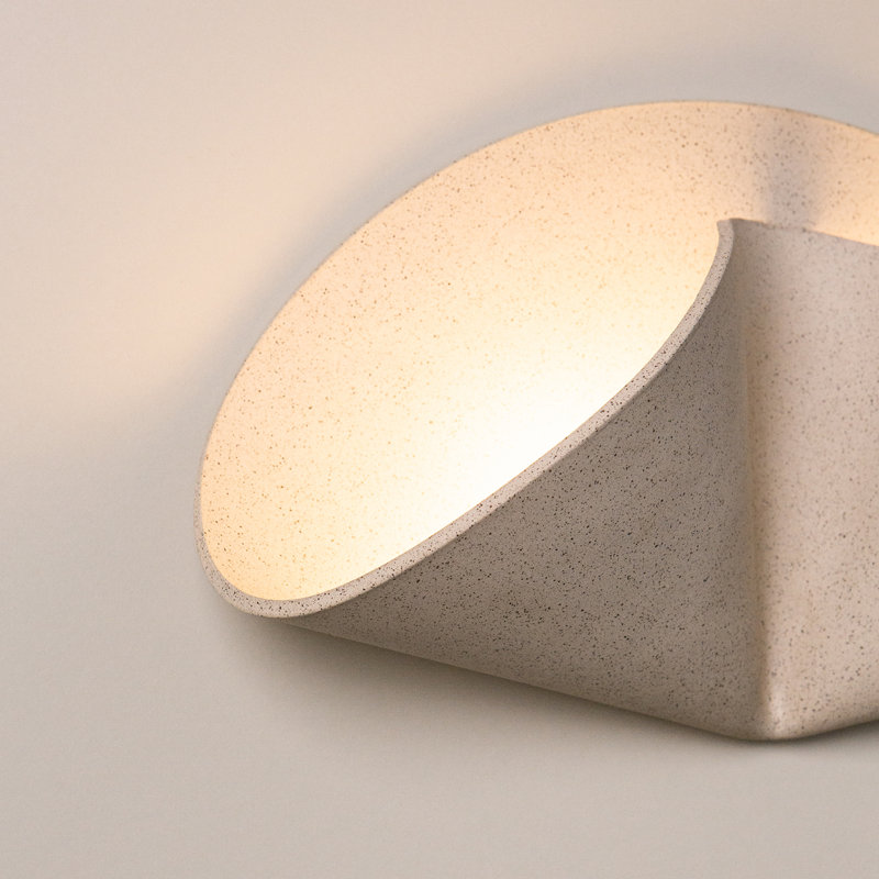 2 - Light Flush Mounted Sconce, Sand
