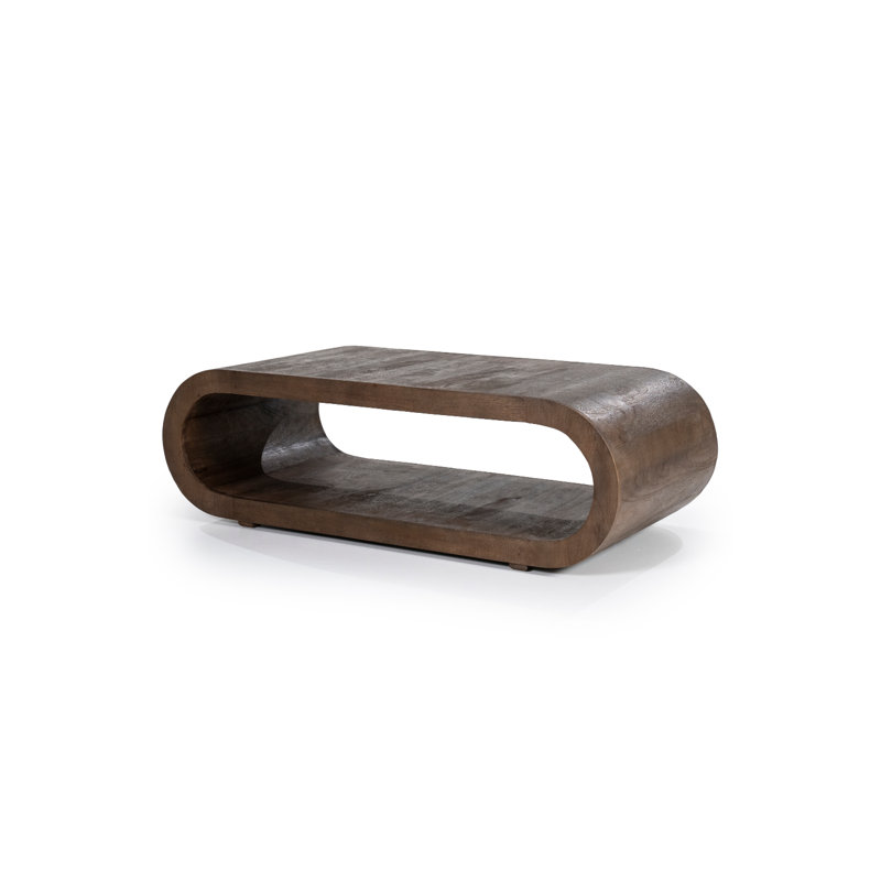 Table basse simple en bois massif