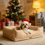 Orthopedic Dog Bed with Bolster -1773005860-1772691845