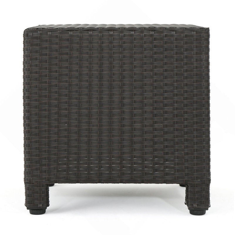  Puerta Accent Table, Dark Brown