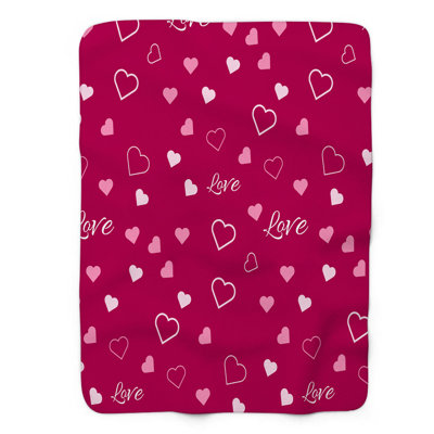 Love XO - 1 Piece Premium Blanket