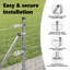 Galvanised Steel Border Fencing-708059665-708059670