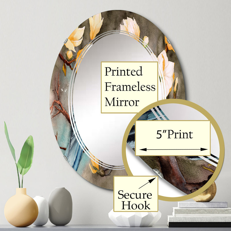 Miroir de salle de bain sans cadre, 30 po x 20 po