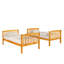 Lit superposé simple au-dessus d'un lit simple Mulli-30992218