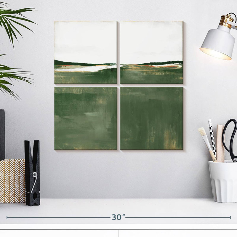 Mer verte, H 18 po x l 18 po