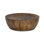 Table basse tambour en bois de manguier massif